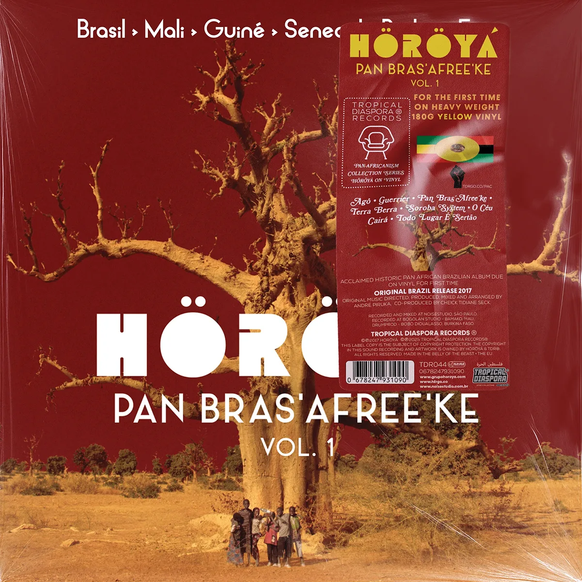 LP Höröyá – Pan Bras’Afree’Ke Vol.1 2 capa horoya jpg
