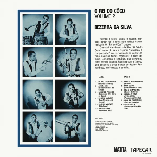 Home 3 LP Bezerra da Silva – O Rei do Côco Vol. 2