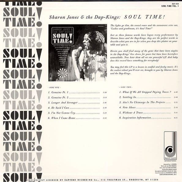 Sharon Jones & The Dap-Kings - Soul Time! 4 Sharon Jones & The Dap-Kings - Soul Time! - Imagem 2