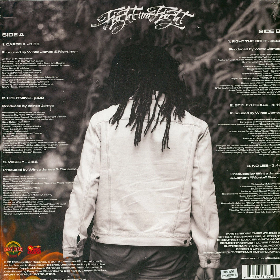 Mortimer – Fight The Fight (EP) (12") 4 Mortimer – Fight The Fight (EP) (12") - Imagem 2