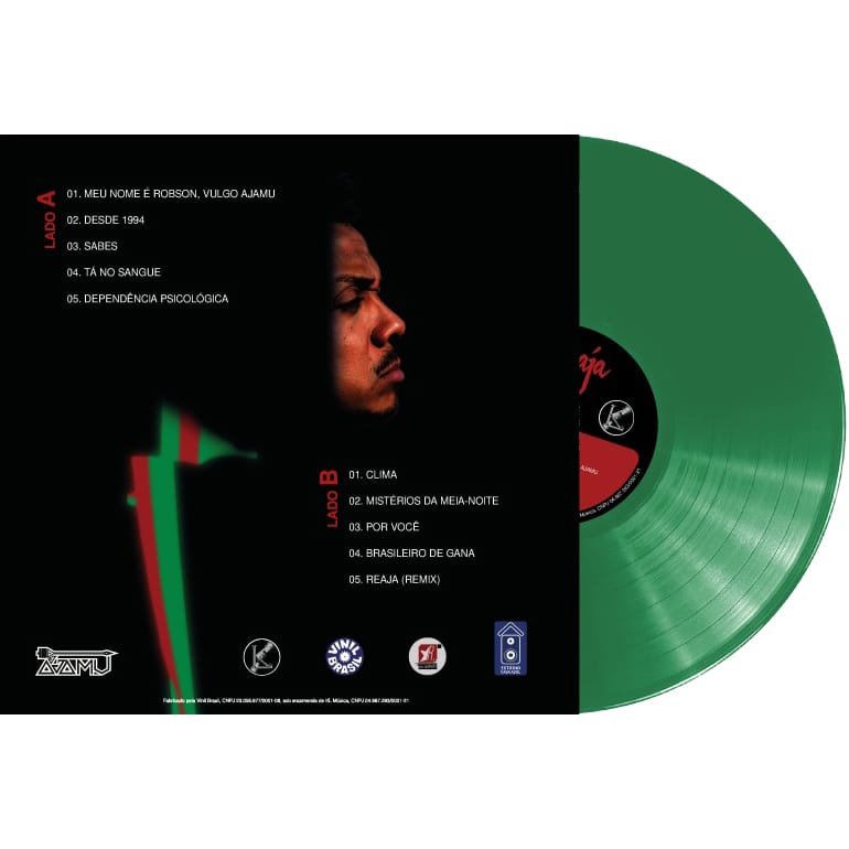 LP DJ Ajamu – Reaja Vol. 1 4 LP DJ Ajamu – Reaja Vol. 1 - Imagem 2
