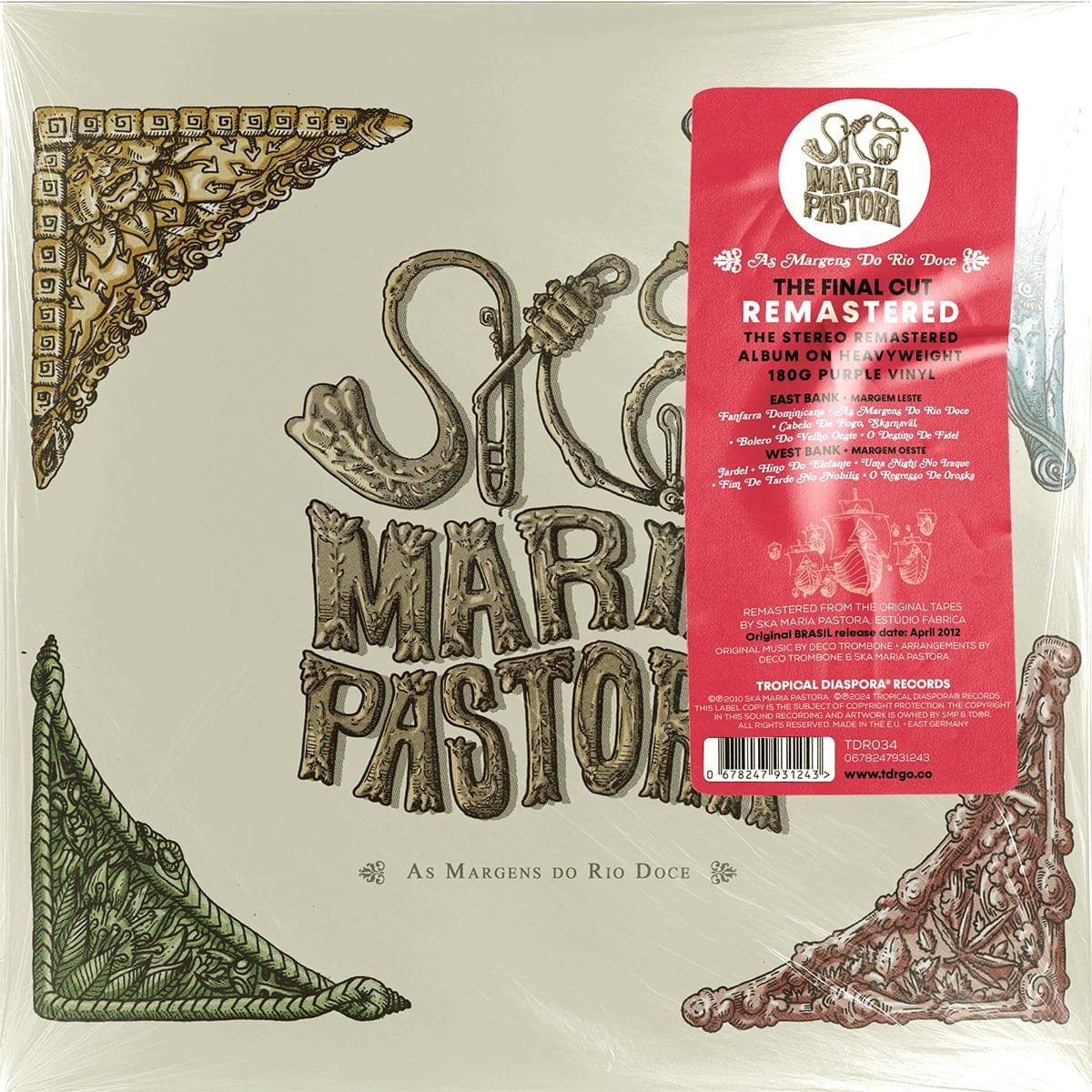LP Ska Maria Pastora – As Margens Do Rio Doce 2 capa ska maria pastora